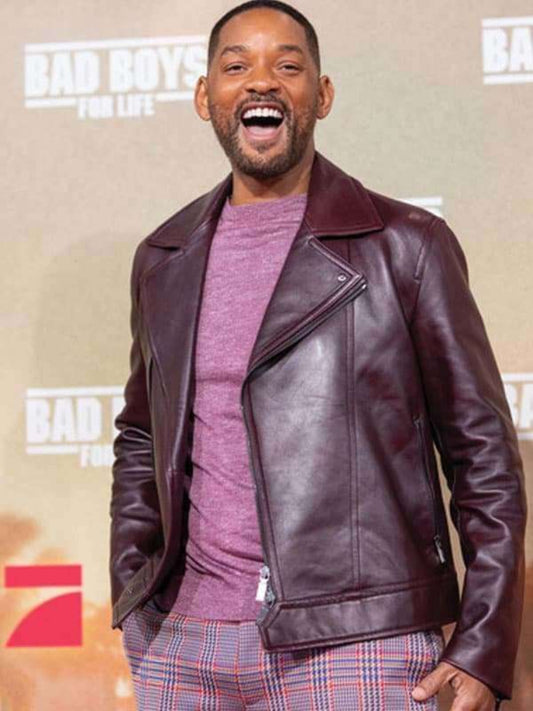 Promotion Aladdin Will Smith Leather Jacket