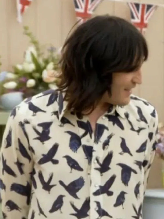 Noel Fielding Bake Off Bird Printed Shirt